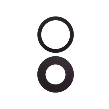 Back Camera Lens (Glass Only) Compatible for iPhone 17 (2 Piece Set) (Aftermarket)