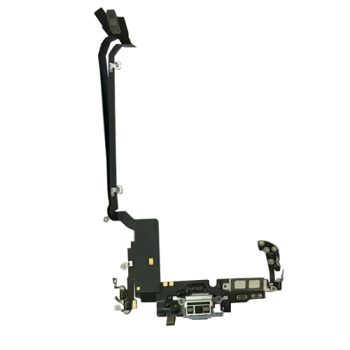 Charging Port Flex Cable Compatible for iPhone 17 Pro Max (eSIM Version) (Premium) – Silver