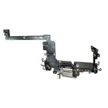 Charging Port Flex Cable Compatible for iPhone 17 Pro (Premium) – Silver