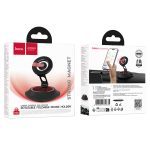 Hoco Magnetic Ring Phone Car Holder H90 – Black