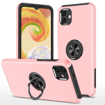 Hybrid Shock Absorbing Case with Kickstand for Samsung Galaxy A07 – Pink