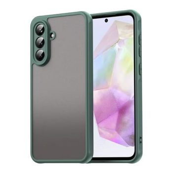 Matte Shield Case for Samsung Galaxy A17 – Green