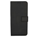 PU Leather Wallet Case for Samsung Galaxy S25 FE – Black