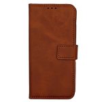 PU Leather Wallet Case for Samsung Galaxy A07 – Brown