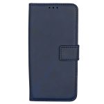 PU Leather Wallet Case for Samsung Galaxy S25 FE – Navy Blue