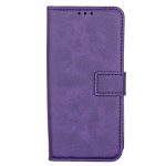 PU Leather Wallet Case for Samsung Galaxy S22 Ultra – Purple