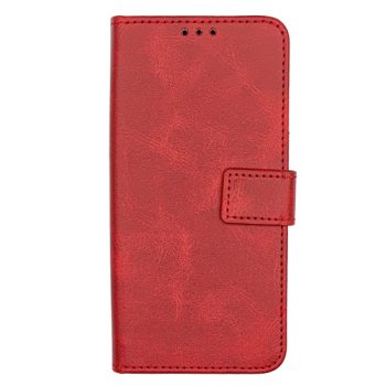 PU Leather Wallet Case for Samsung Galaxy A17 – Red